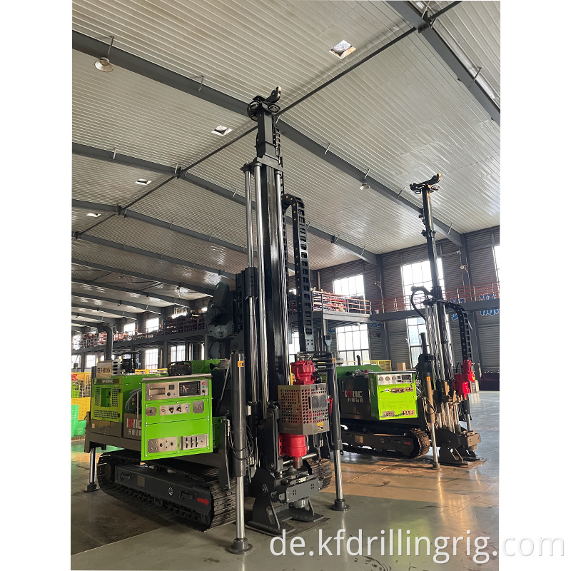 Powerful power drilling core for Alpine and polar environments